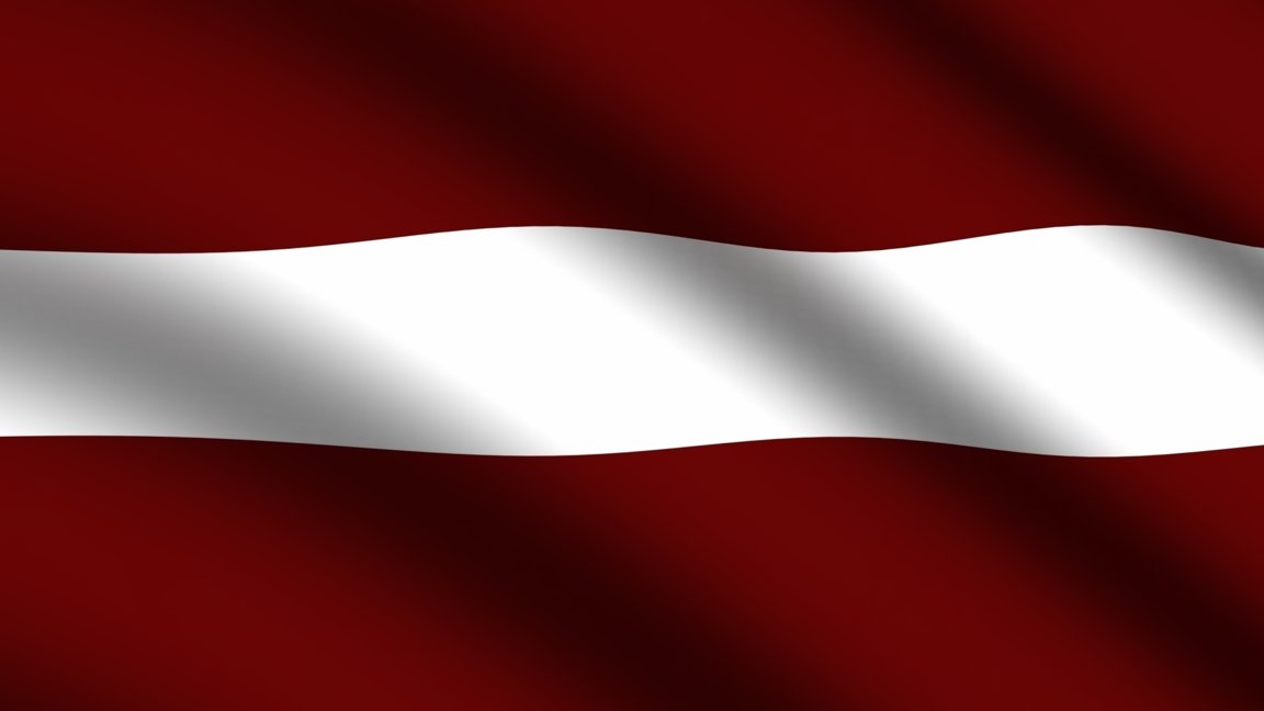 Latvijas valsts karogs stiprināšanai mastā