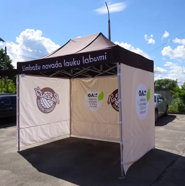 Telts apdruka